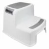 2-Fold Grey & White Step Stool