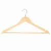 20-Piece Suit Hanger, Natural Wooden