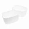 3-Piece Storage Basket Lines, Medium