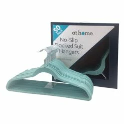 50-Pack Velvet Suit Hangers, Aquifer Blue -comprehensive Shop 50 pack velvet suit hangers aquifer blue 2