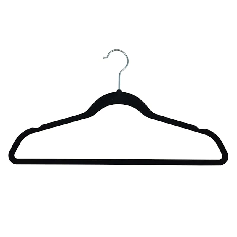 50-Pack Velvet Suit Hangers, Black 1 50-Pack Velvet Suit Hangers, Black