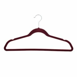 50-Pack Velvet Suit Hangers, Fuchsia