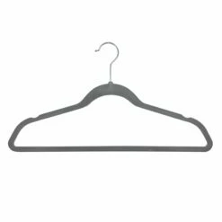 50-Pack Velvet Suit Hangers, Grey