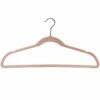 50-Pack Velvet Suit Hangers, Pink