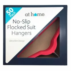 50-Pack Velvet Suit Hangers, Raspberry Red -comprehensive Shop 50 pack velvet suit hangers raspberry red 1