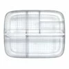 6-Section Clear Storage Bin