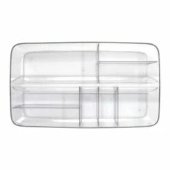 8-Section Clear Storage Bin