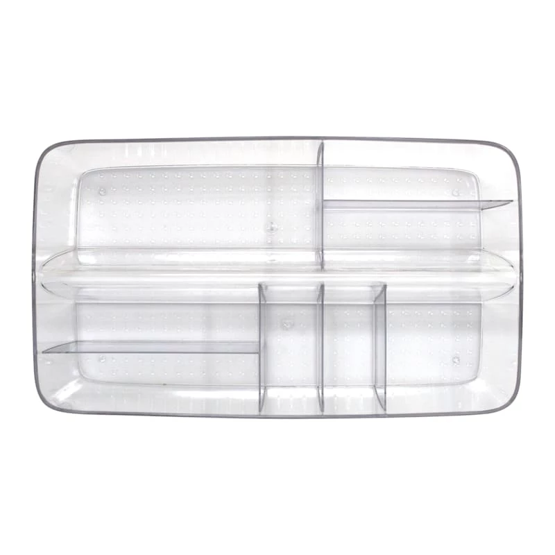 8-Section Clear Storage Bin 1 8-Section Clear Storage Bin