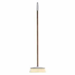 Bamboo Wood Premium Distressed Canoe Broom