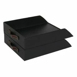 Black Metal Paper Tray
