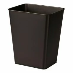 Brown Stainless Steel Open Top Bin, 11.7l