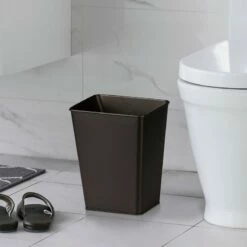 Brown Stainless Steel Open Top Bin, 11.7l 9 Brown Stainless Steel Open Top Bin, 11.7l -comprehensive Shop brown stainless steel open top bin 11.7l 4