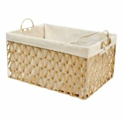 Chevy Natural Rectangle Storage Basket, Large