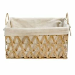 Chevy Natural Rectangle Storage Basket, Small