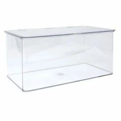Clear Hinged Storage Organizer, Large