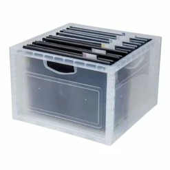 Clear Storage File Organizer