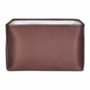 Cocoa Rectangle Fabric Storage Basket, Medium