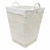 Cotton Rope Laundry Hamper With Removable Liner