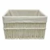 Crosby St Rectangle Poly Rope Storage Basket, Large
