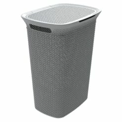Ezy Storage Laundry Hamper, Grey