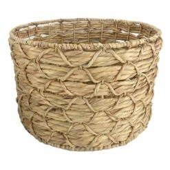 Found & Fable Kai Round X Weave Storage Basket, Large
