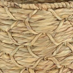 Found & Fable Kai Round X Weave Storage Basket, Medium -comprehensive Shop found fable kai round x weave storage basket medium 2