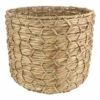 Found & Fable Kai Round X Weave Tall Storage Basket, Large