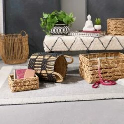 Found & Fable Kai Triple X Twist Under The Bed Storage Basket, Small 8 Found & Fable Kai Triple X Twist Under The Bed Storage Basket, Small -comprehensive Shop found fable kai triple x twist under the bed storage basket small 3