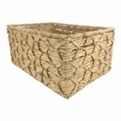 Found & Fable Kai X Weave Rectangle Storage Basket, Large