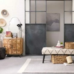 Found & Fable Kai X Weave Rectangle Storage Basket, Large -comprehensive Shop found fable kai x weave rectangle storage basket large 3