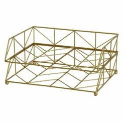 Grace Mitchell Gold Wire Letter Sorter