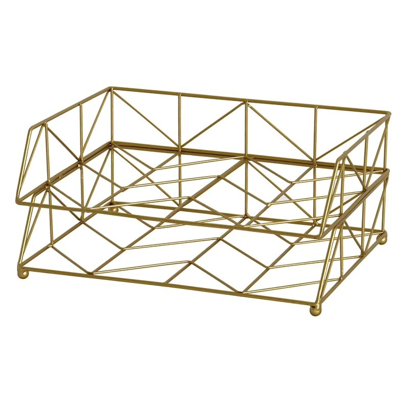 Grace Mitchell Gold Wire Letter Sorter 1 Grace Mitchell Gold Wire Letter Sorter