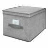 Grey Storage Box, Large