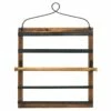 Hanging Wooden Jewelry Organizer, 16x22