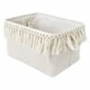 Idana Fringe Storage Bin, Large