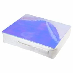 Iridescent Faux Leather Lap Tray