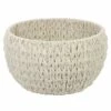 Ivory Cotton Rope Storage Basket, Large