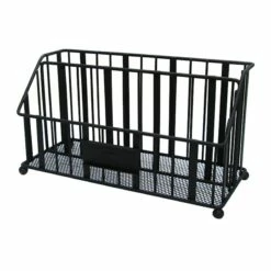 Juno Black Metal Beauty Desk Organizer