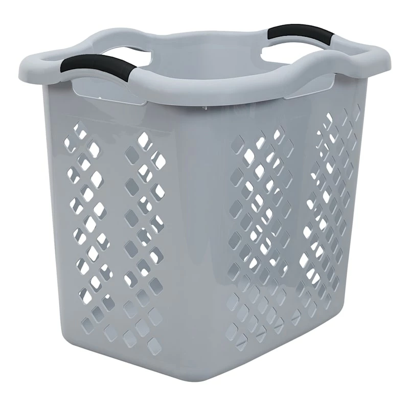 Laundry Hamper Basket, Grey 1 Laundry Hamper Basket, Grey