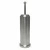 Marshall Brushed Stainless Steel Toilet Brush Holder & Removable Liner