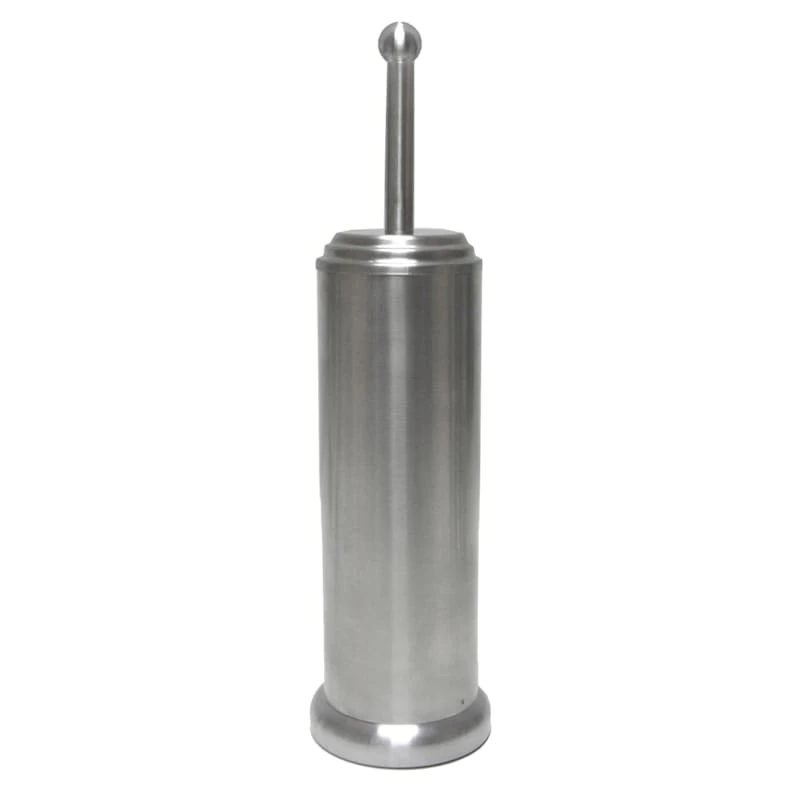 Marshall Brushed Stainless Steel Toilet Brush Holder & Removable Liner 1 Marshall Brushed Stainless Steel Toilet Brush Holder & Removable Liner