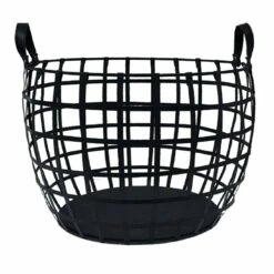 Metal Basket With Handles S