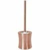 Orange Metal Toilet Brush Holder