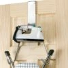 Over-The-Door Ironing Board Mount, Metallic