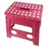 Pink Foldable Step Stool, 13"