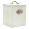 Preston White & Silver Canister, Medium