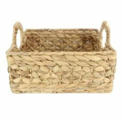Providence Melia Flower Weave Storage Basket With Handles, Medium 5 Providence Melia Flower Weave Storage Basket With Handles, Medium -comprehensive Shop providence melia flower weave storage basket with handles medium 2