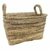 RECT BANANA BASKET W/STRIPE S