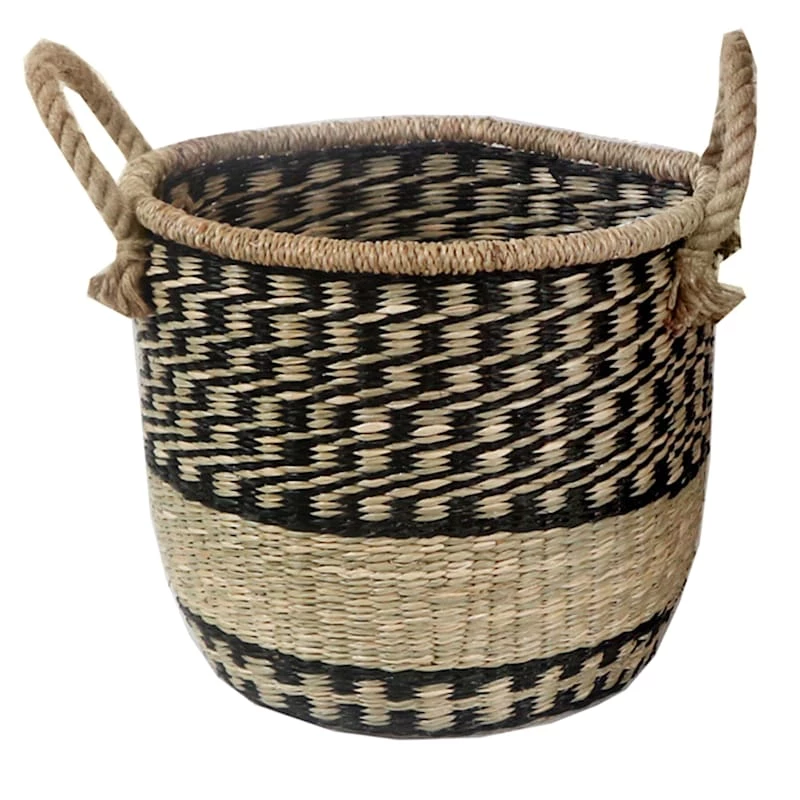 Seagrass Round Small Basket 1 Seagrass Round Small Basket