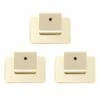 Set Of 3 Bin Clips, Gold